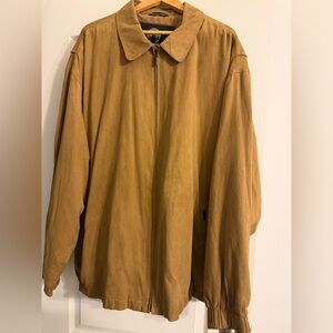 Big and Tall Weatherproof Microsuede Jacket